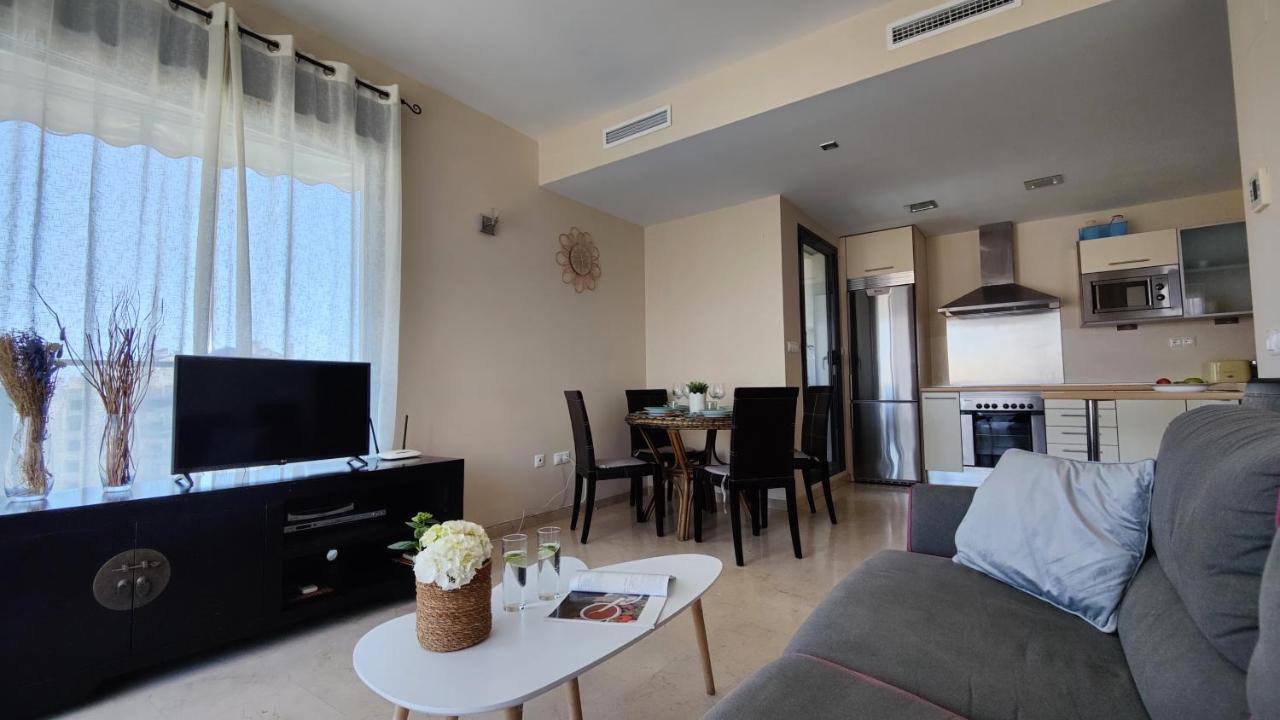 Cala Alta Sea View Apartment Μπένιντορμ Εξωτερικό φωτογραφία