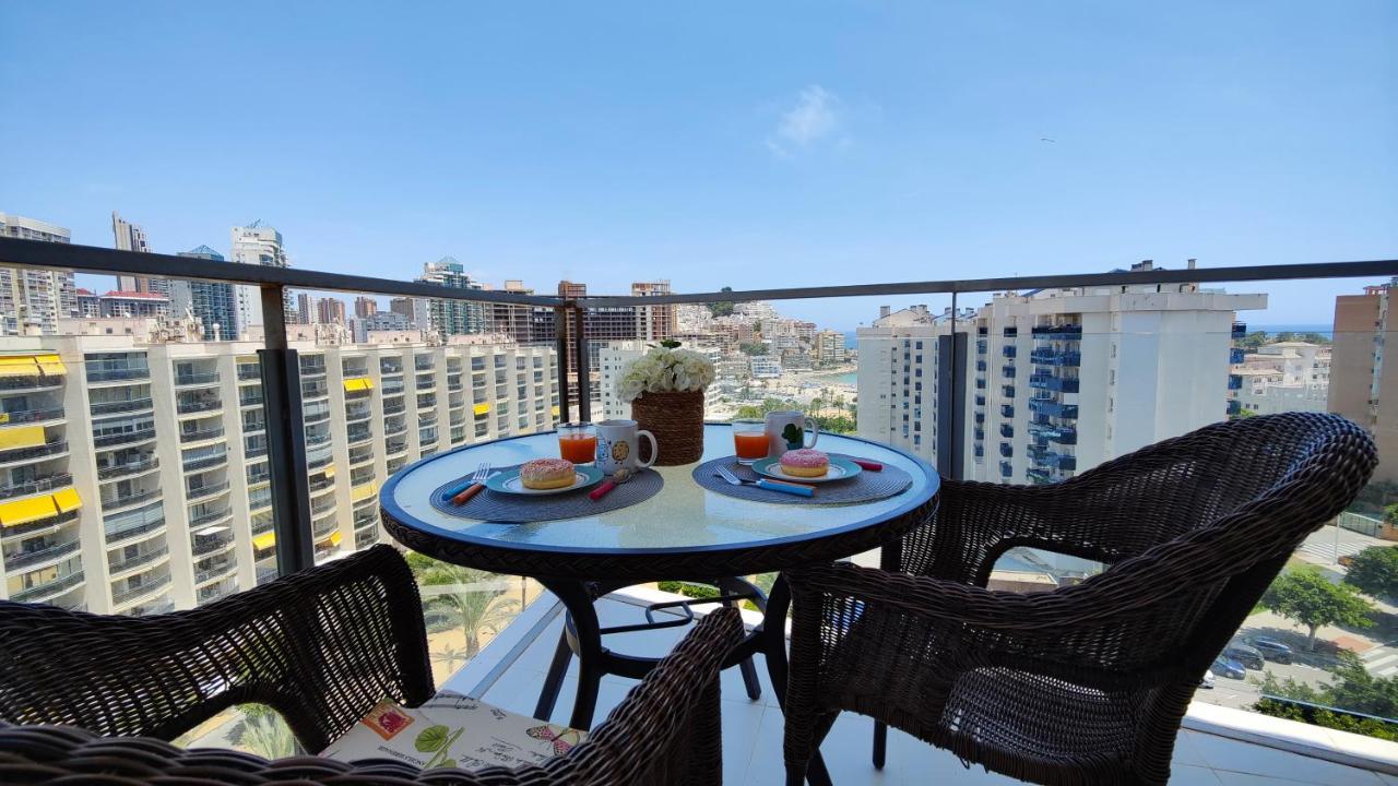 Cala Alta Sea View Apartment Μπένιντορμ Εξωτερικό φωτογραφία
